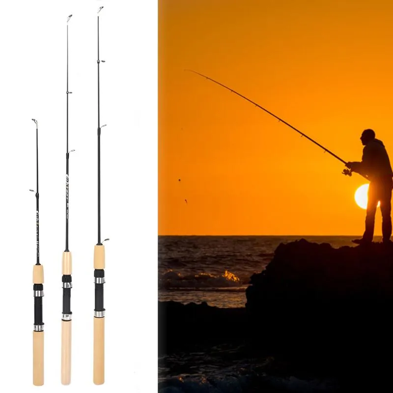 Portable Mini Telescopic Ice Fishing Rod