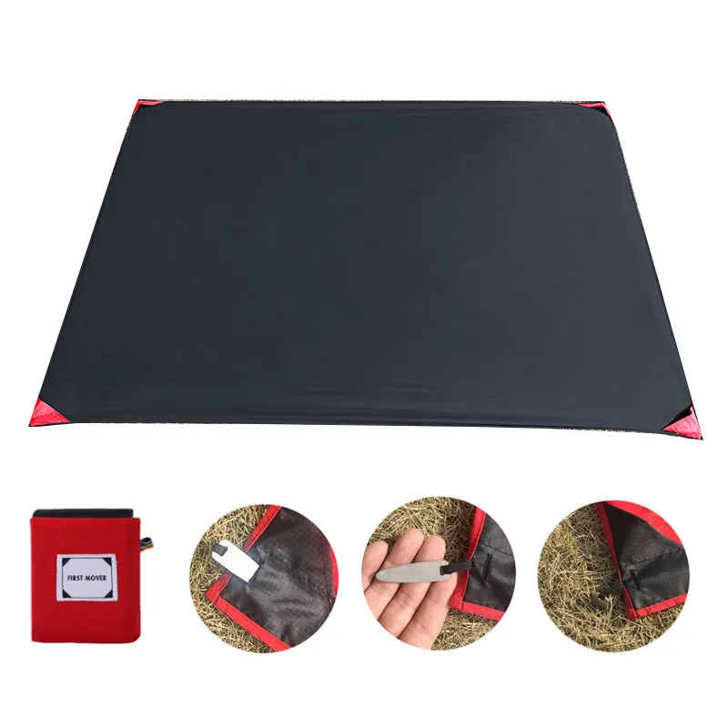 Portable Pocket Camping Mat Folding Camping Mattress Baby Climb Outdoor Ultra-thin Waterproof Beach Mat Picnic Blanket