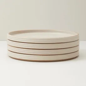 Ridged Dinner Plate (Set Of 4) - IVORY