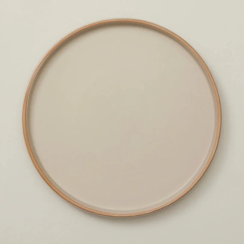 Ridged Dinner Plate (Set Of 4) - IVORY