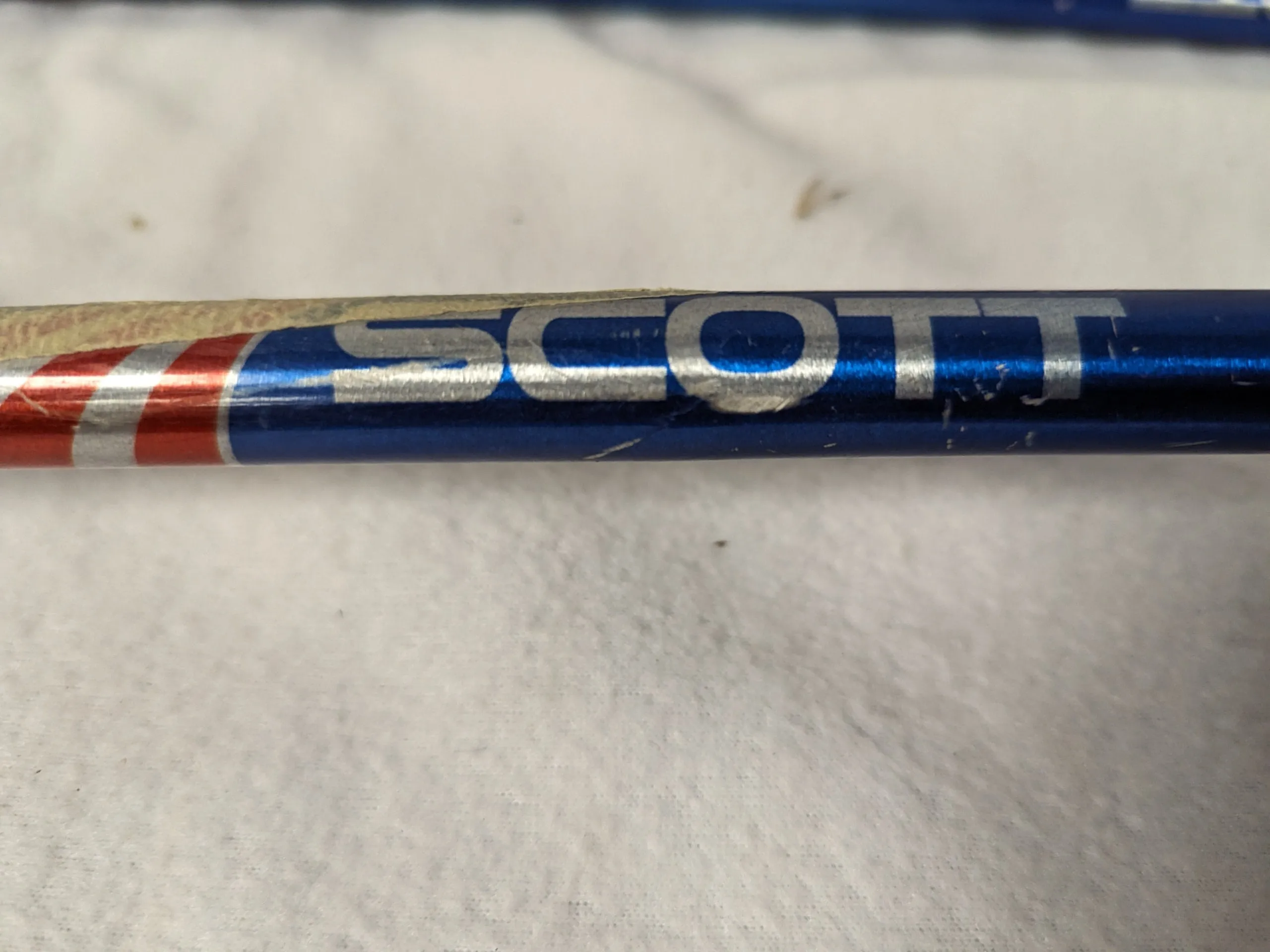 Scott Youth Ski Poles Size 85 Cm Color Blue Condition Used