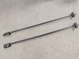 Ski Poles Size 137 Cm Color Black Condition Used