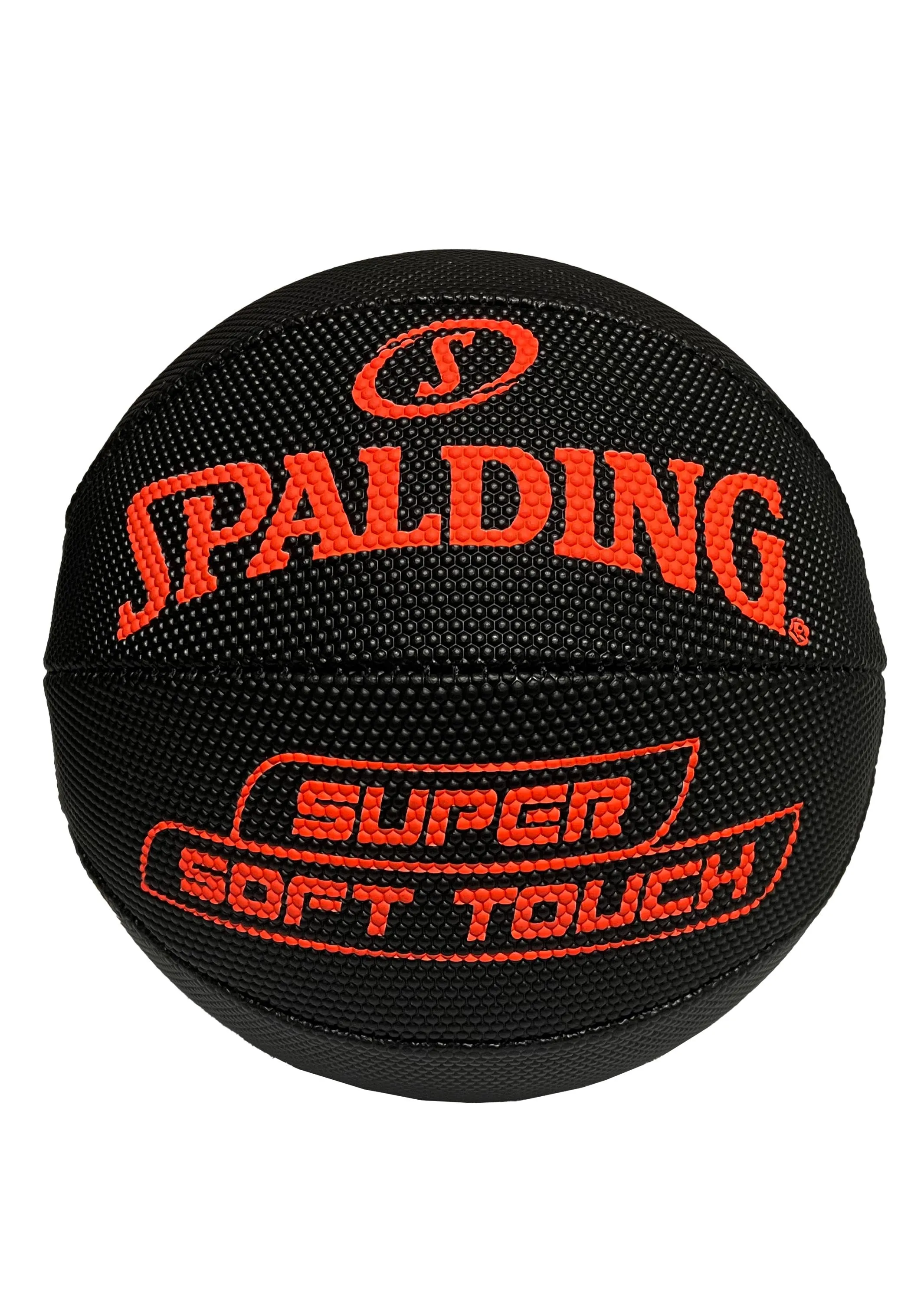 Spalding Super Soft Touch Basketball Size 3 <br> Black/Orange SO 0422