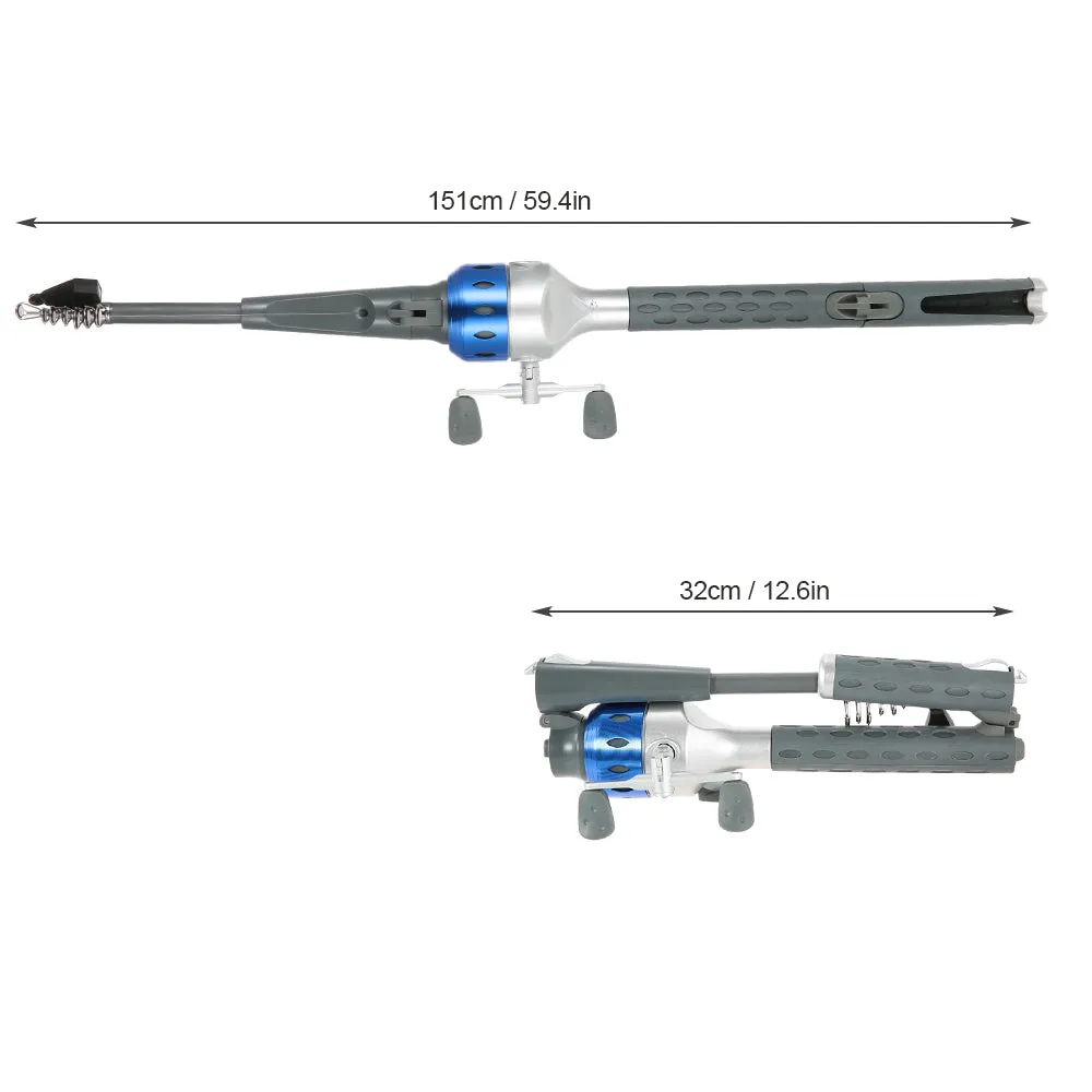 Telescopic Reel Combo Fishing Rod