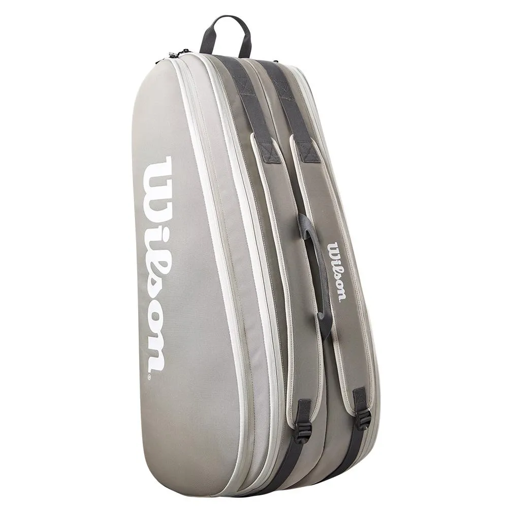 Tour 6 Pack Tennis Racquet Bag Stone