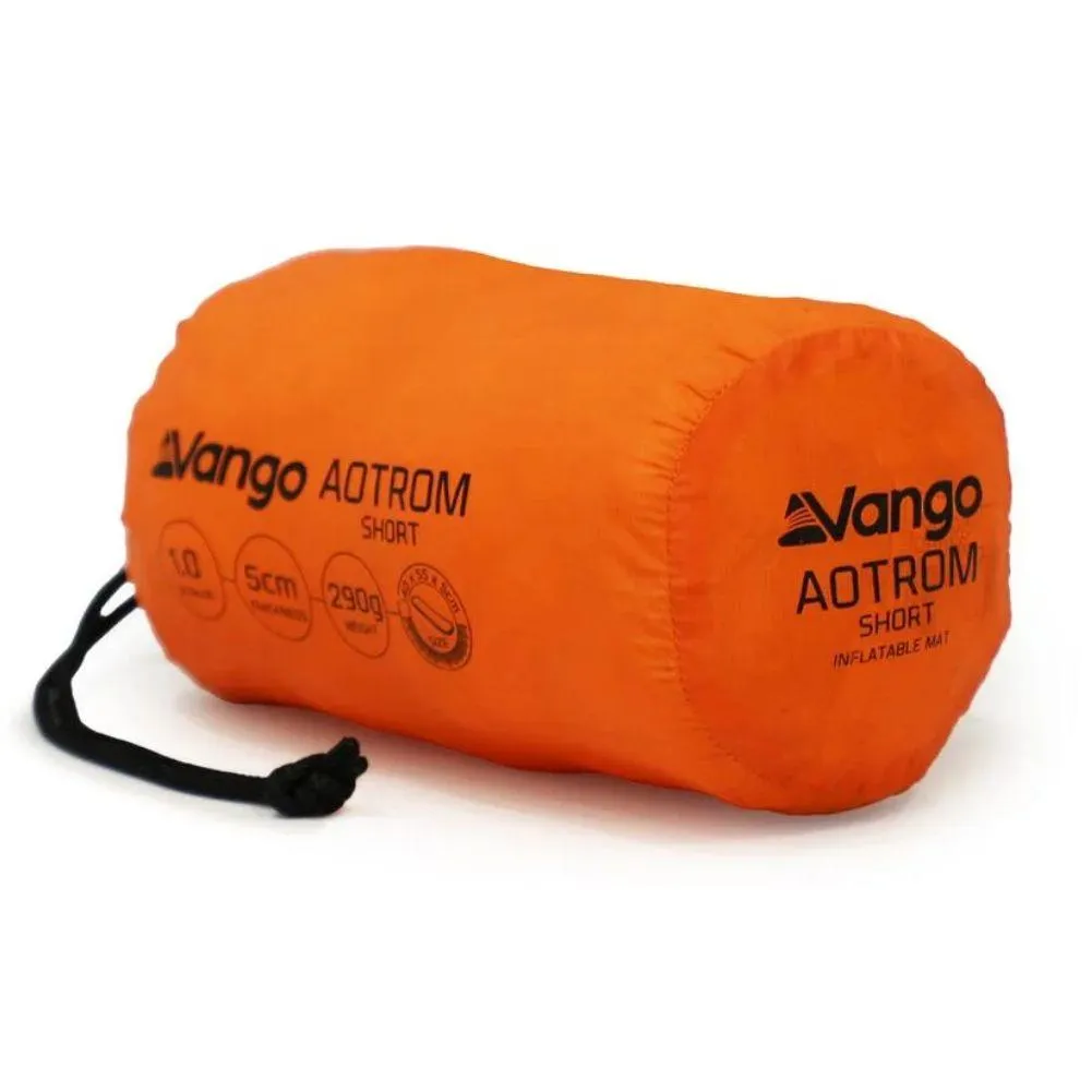 Vango Aotrom Short 5cm Sleeping Mat (Orange)