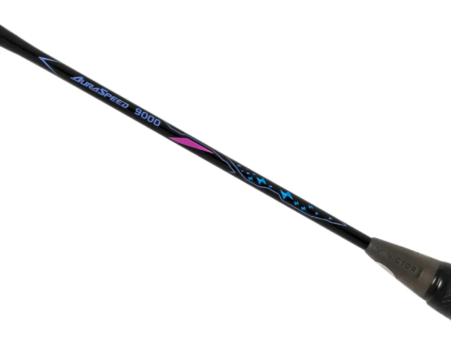 VICTOR AURASPEED 9000C Pre-strung Badminton Racket  [Moonless Night] ARS-9000C