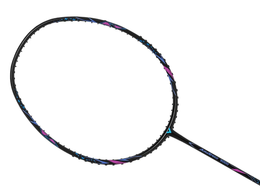 VICTOR AURASPEED 9000C Pre-strung Badminton Racket  [Moonless Night] ARS-9000C