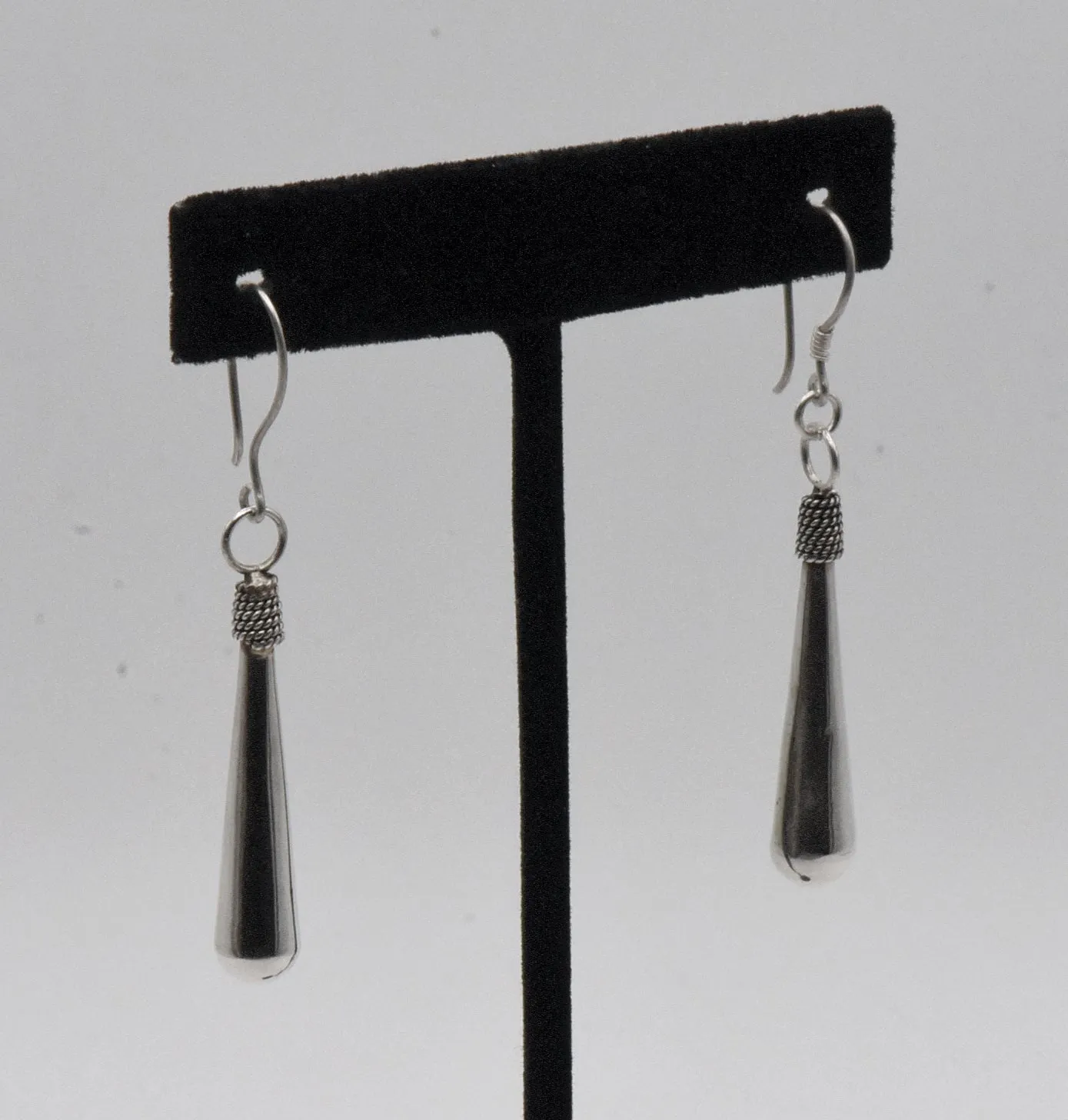 Vintage Sterling Silver Dangle Earrings