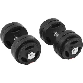 Vinyl Tri-Grip Dumbbell Set 30KG