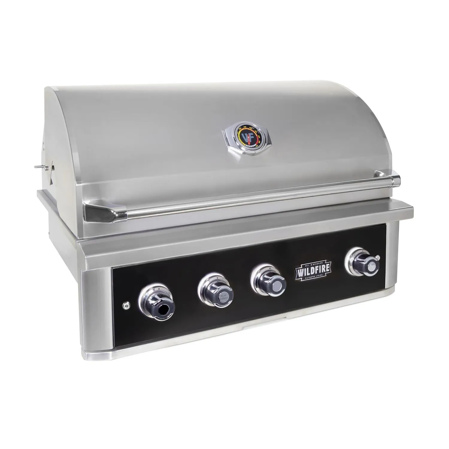 Wildfire Ranch PRO 36-Inch Black 304 SS Gas Grill - WF-PRO36G-RH-LP/NG