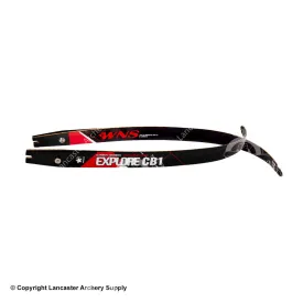 WNS Explore CB1 Carbon / Bamboo ILF Recurve Limbs (Short-20lbs) (Open Box X1038992)