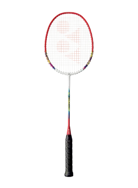 Yonex Muscle Power 5 Strung badminton Racket [White/Red]