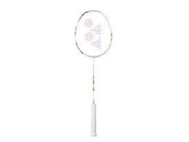 Yonex Nanoflare 700 Play Badminton Racket (Silver/Sky Blue)